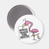 トレーラおもしろいーパークシャツ マグネット (正面/裏面)