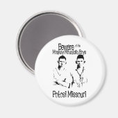 トレーラおもしろいーパークシャツ マグネット (正面/裏面)