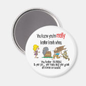 トレーラおもしろいーパークシャツ マグネット (正面/裏面)