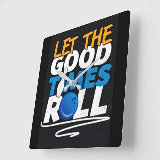 ***トレーラの時計を良い時転が間に合わせる*** スクエア壁時計 (傾斜)