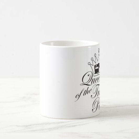 トレーラパークのマグの女王 コーヒーマグカップ (中央)