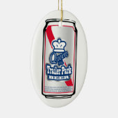 トレーラパークビールオーナメントの王か女王 セラミックオーナメント (右)