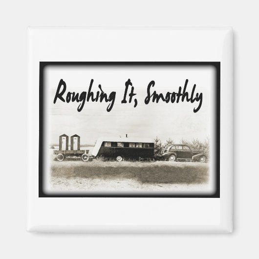 トレーラーでスムーズにヴィンテージを粗くする マグネット (正面)