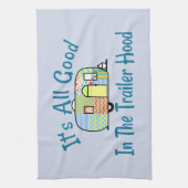 トレーラーのフードのキャンピングカーの皿タオル キッチンタオル (縦)