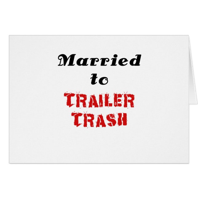 トレーラーの屑に結婚した (正面横)