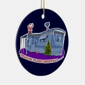 トレーラーの屑のクリスマスのオーナメント セラミックオーナメント (右)