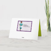 トレーラーの屑のクリスマスカード シーズンカード (裏面)