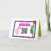 トレーラーの屑のクリスマスカード シーズンカード (裏面)