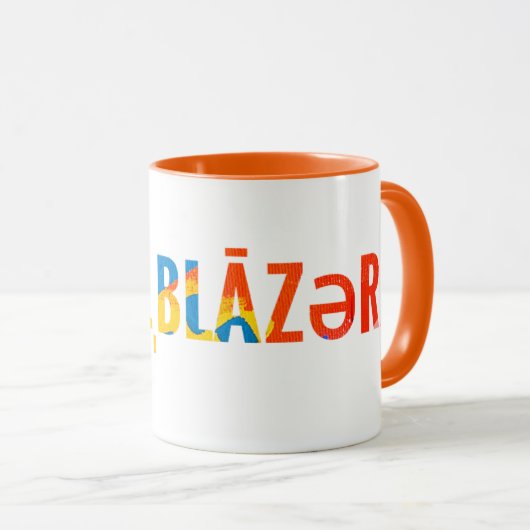 トレーラーやる気を起こさせるバ感動的ーグ マグカップ (正面右)