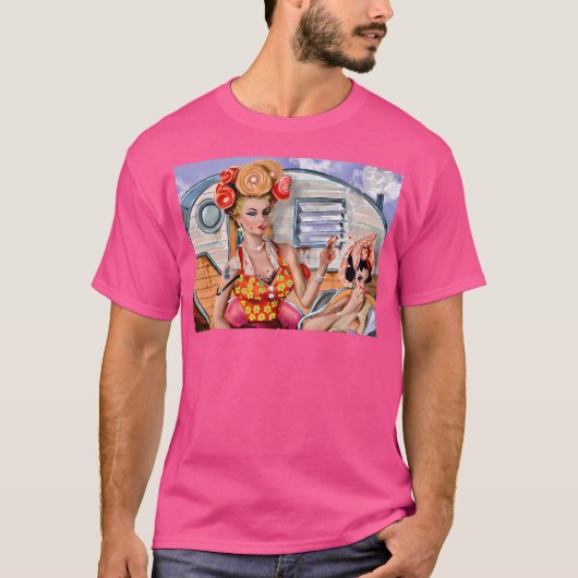 トレーラーゴミのクラス Tシャツ (正面)