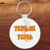 トレーラーゴミ落書きデザイン キーホルダー (正面)