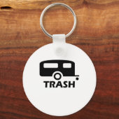 「トレーラーゴミ」 キーホルダー (正面)