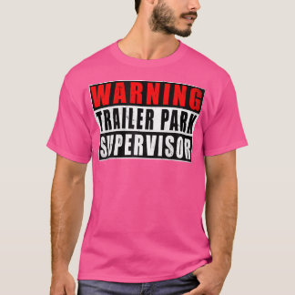 トレーラーパークスーパーバイザーおもしろいヴィンテージ Tシャツ