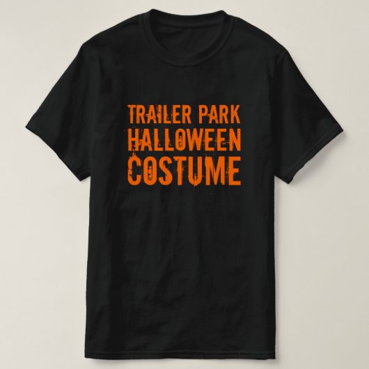 トレーラーパークハロウィーンの衣装 Tシャツ (デザイン正面)