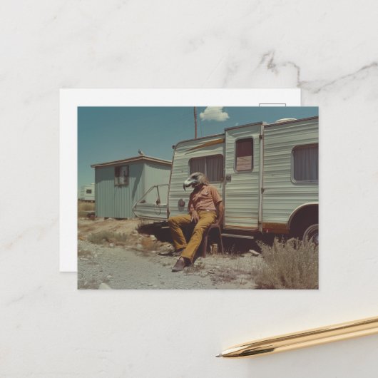 トレーラーパークバードマン ポストカード (正面/裏面インサイチュ)