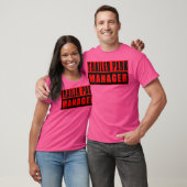 トレーラーパークマネージャーおもしろい Tシャツ (ユニセックス)