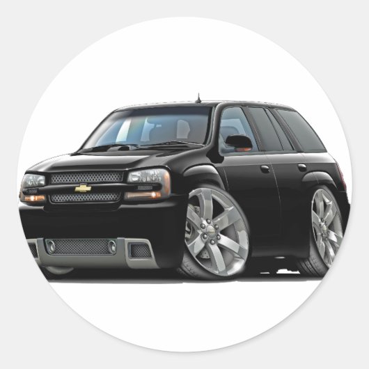 トレーラーブラザーブラック ラウンドシール (正面)