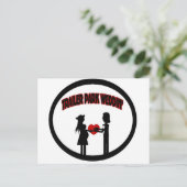 トレーラ結婚ー ポストカード (スタンド正面)