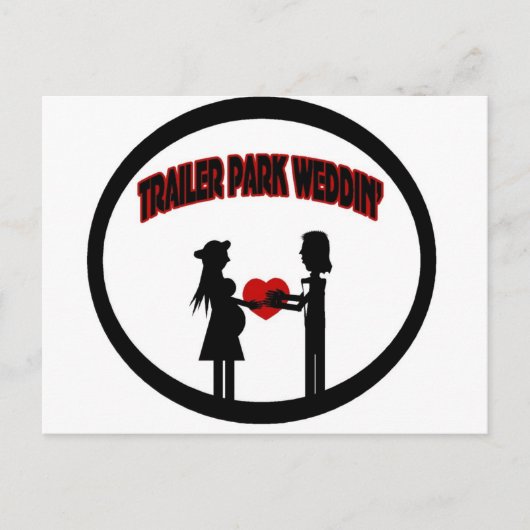 トレーラ結婚ー ポストカード (正面)