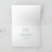 トレールバイクの義理の娘の誕生日に乗って下さい カード (内部)