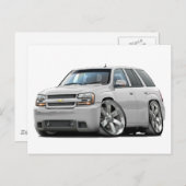 トレールブレザーホワイトトラック ポストカード (正面/裏面)