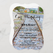 トレー結婚ニング 招待状 (正面/裏面)