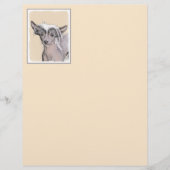 トレ中国のストの絵画オリジナルドッグアート (正面)