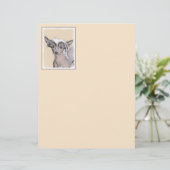 トレ中国のストの絵画オリジナルドッグアート (スタンド正面)