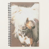 トレ中国のストの絵画オリジナルドッグアート プランナー手帳 (正面)