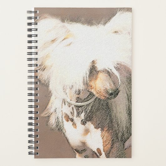 トレ中国のストの絵画オリジナルドッグアート プランナー手帳 (正面)