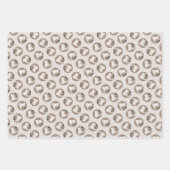 トレ中国のストの絵画オリジナルドッグアート ラッピングペーパーシート (正面2)