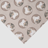 トレ中国のストの絵画オリジナルドッグアート 薄葉紙 (詳細)