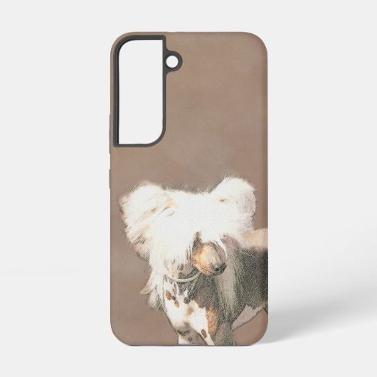 トレ中国のストの絵画オリジナルドッグアート SAMSUNG GALAXYケース (裏面)