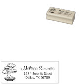 トレ日本のイの盆栽の木3 ラバースタンプ (押印)