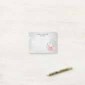 トレ素朴ンディアボホウォーター結婚カラー ポストイット (デスク上)