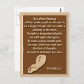 トレ考えオの挑発引用文 ポストカード (正面/裏面)