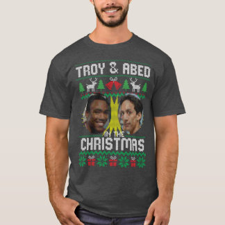 トロイとAbed in Christmas Tシャツ