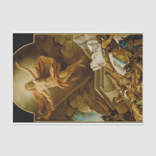 トロイのジャン=フランソワによる復活 薄葉紙 (正面)