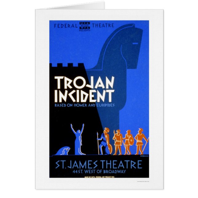 トロイの事件ホーマー1937 WPA (正面)
