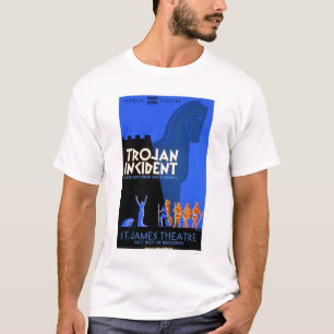トロイの事件ホーマー1937 WPA Tシャツ