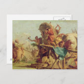 トロイの木馬の建物, c.1760 ポストカード (正面/裏面)