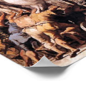 トロイの木馬の行列 ポスター (角)