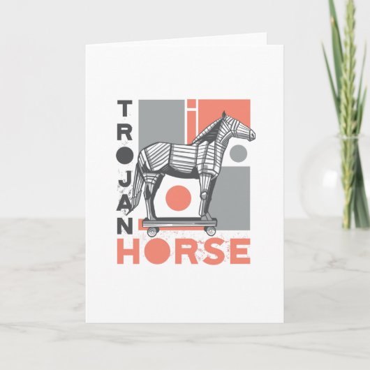 トロイの木馬 カード (正面)