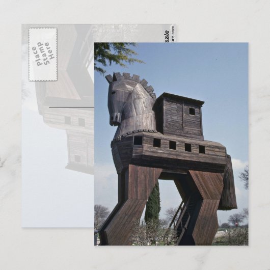 トロイの木馬 ポストカード (正面/裏面)