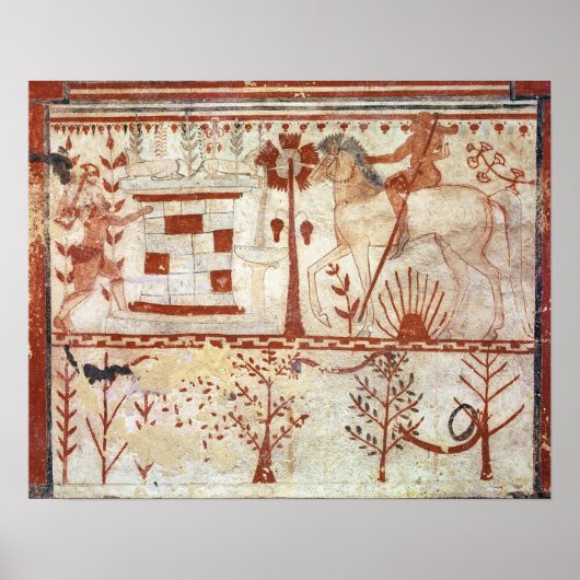 トロイアのトロイア王子の待ち伏せ ポスター (正面)