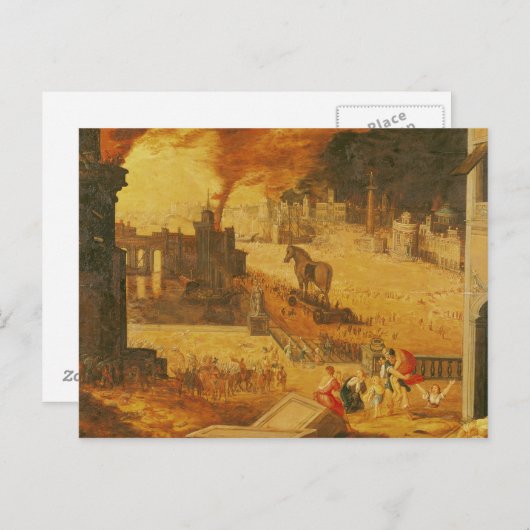 トロイアの包囲 ポストカード (正面/裏面)