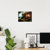 トロイアの灼熱 ポスター (ホームオフィス)