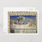 トロイア軍のブルータスは『ザ・イギリス』から出帆する ポストカード (正面/裏面)