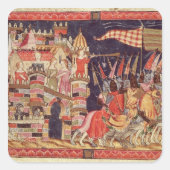 トロイア離れ軍の戦い スクエアシール (正面)