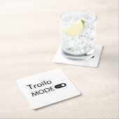 トロイロモードおもしろいタンゲロタンゴダンサーミロンガ スクエアペーパーコースター (インサイチュ)